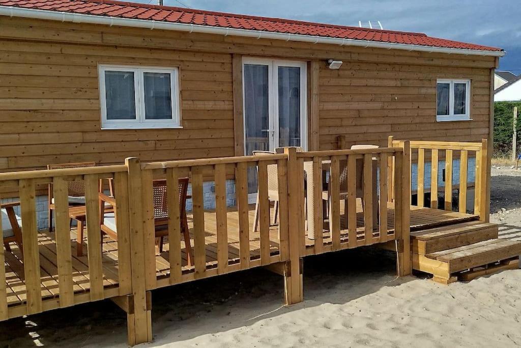 Berck-Plage - 2 Hebergements Insolites Tiny House De 2 A 8 Personnes ภายนอก รูปภาพ