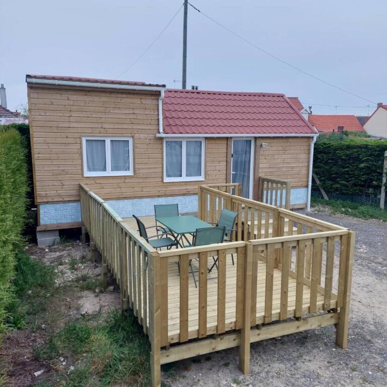 Berck-Plage - 2 Hebergements Insolites Tiny House De 2 A 8 Personnes ภายนอก รูปภาพ